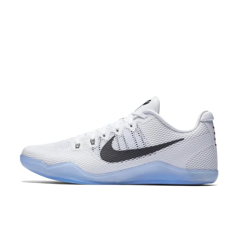 Nike Kobe 11 EM Low Fundamental White/Cool Grey-Black (836183-100)