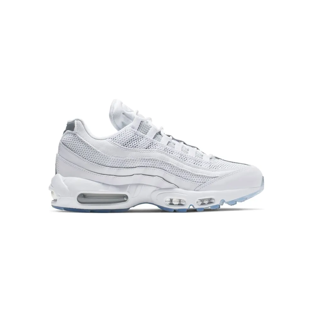 Nike Air Max 95 White Reflect Silver White/Pure Platinum-Reflect Silver-White (749766-115)