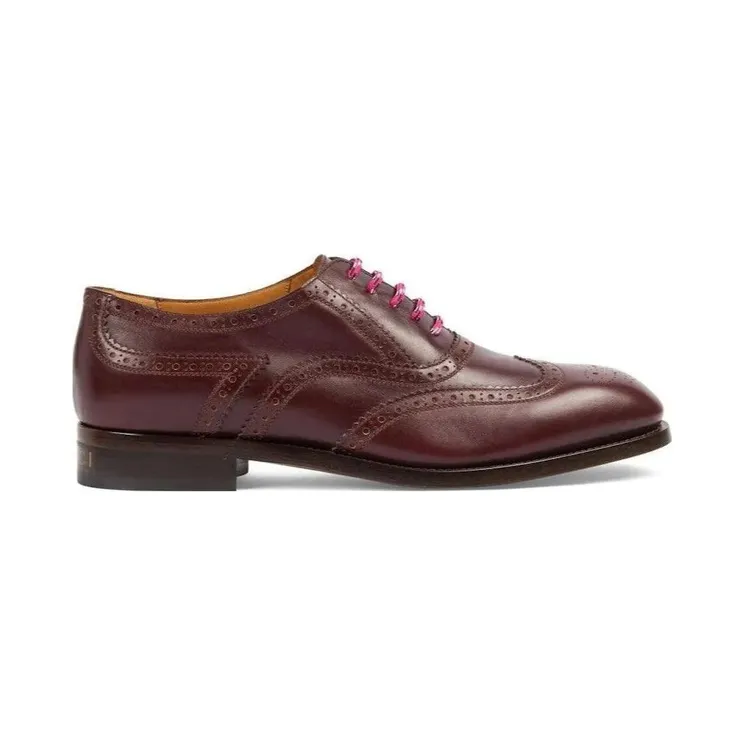 Gucci Lace-up Shoes Burgundy (723694 1W600 6039)