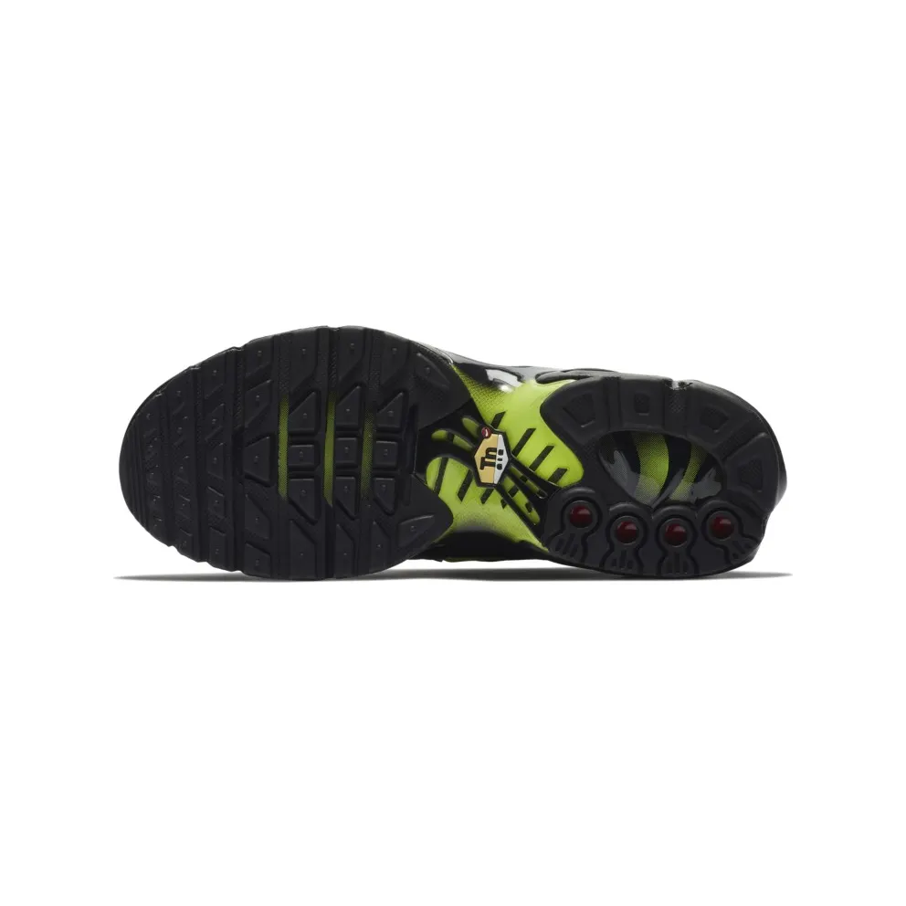 Nike Air Max Plus Black Volt Glow (GS) Black/Volt Glow-Wolf Grey (AO5435-002)