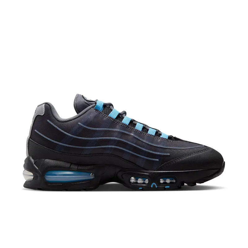 Nike Air Max 95 Big Bubble Tech “Black / University Blue” (IH7853-002)