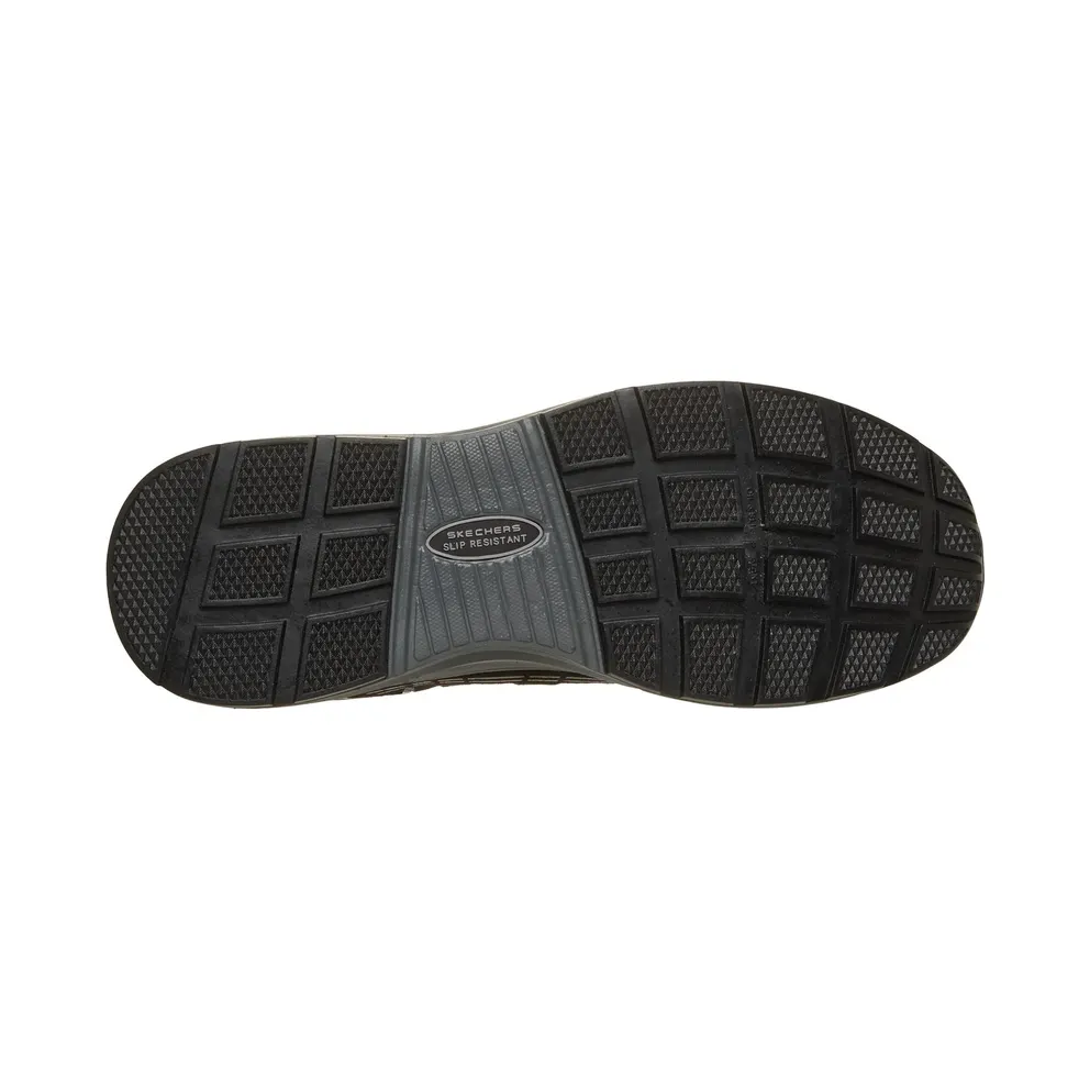 Skechers Work: Malad II Comp Toe Sneaker Black