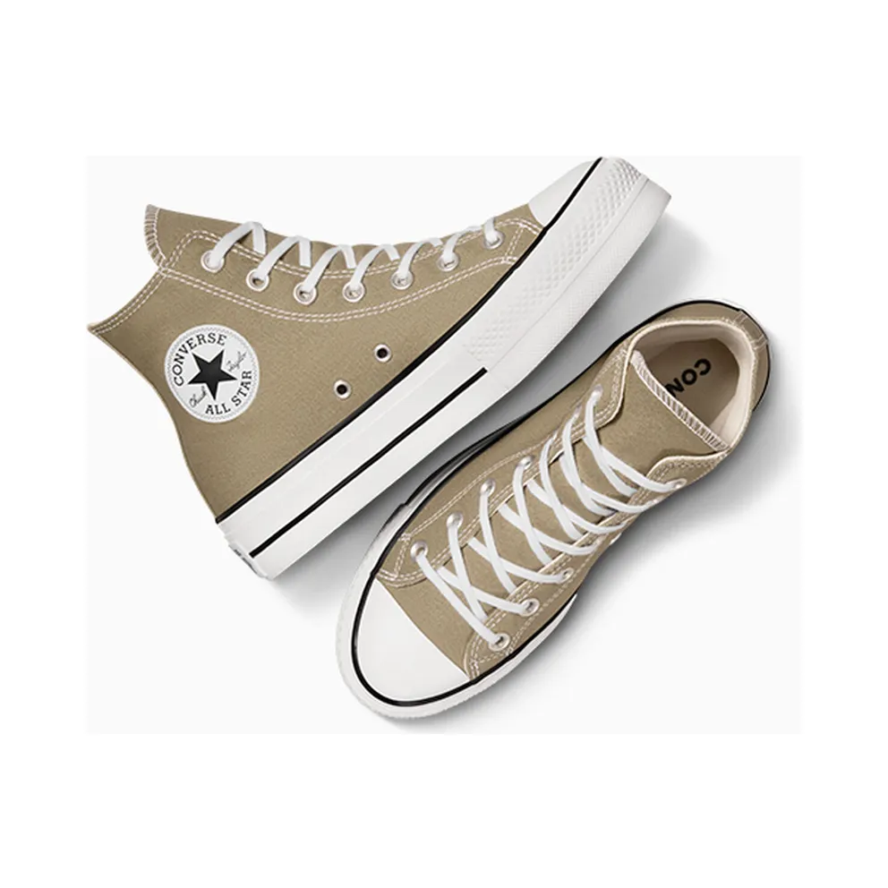 Converse Chuck Taylor All Star Platform Mossy Sloth/White/Black – “Brown” (A07571C)