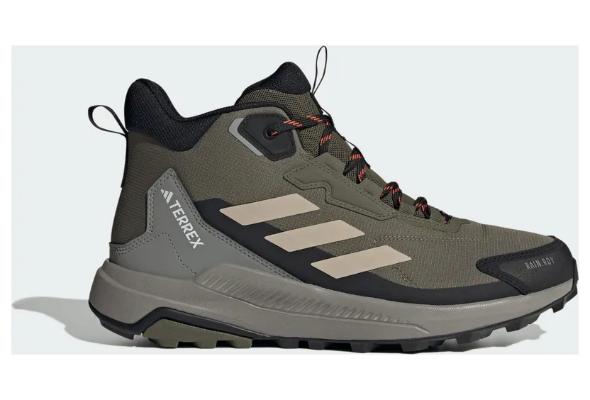 Adidas Terrex Anylander Mid RAIN.RDY Hiking Olive Strata / Wonder Beige / Core Black (ID0897)