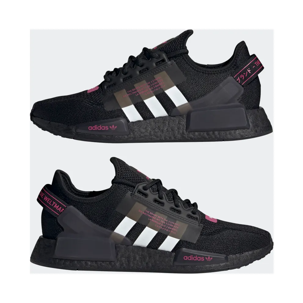 adidas NMD_R1 V2 Core Black / Shock Pink / Cloud White (GY8327)