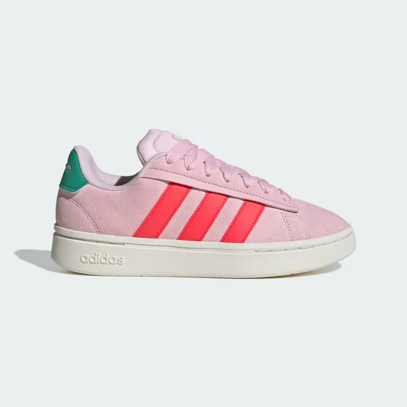 Adidas Grand Court Alpha Clear Pink / Lucid Red / Court Green (JI1717)