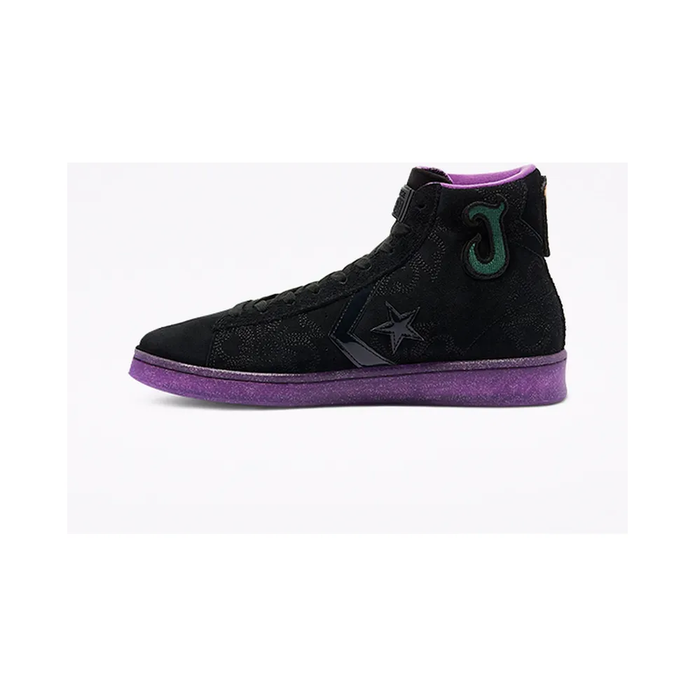 Converse Joe Freshgoods x Pro Leather High ‘Black Purple’ Black/Black/Amaranth Purple (170645C)