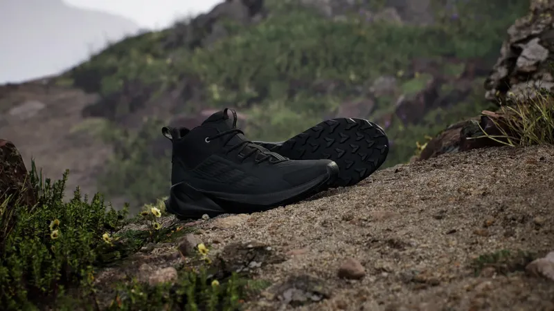 Adidas Terrex Trailmaker 2.0 Leren Hiking Core Black / Core Black / Grey Four (ID0888)