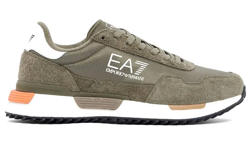 Ea7 Emporio Armani sneaker Green / Apricot Buff (7X000380AF19175MZ8597)