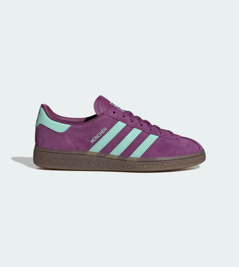 Adidas Muenchen sneakers Rich Mauve / Clear Mint / Gum (JS3995)