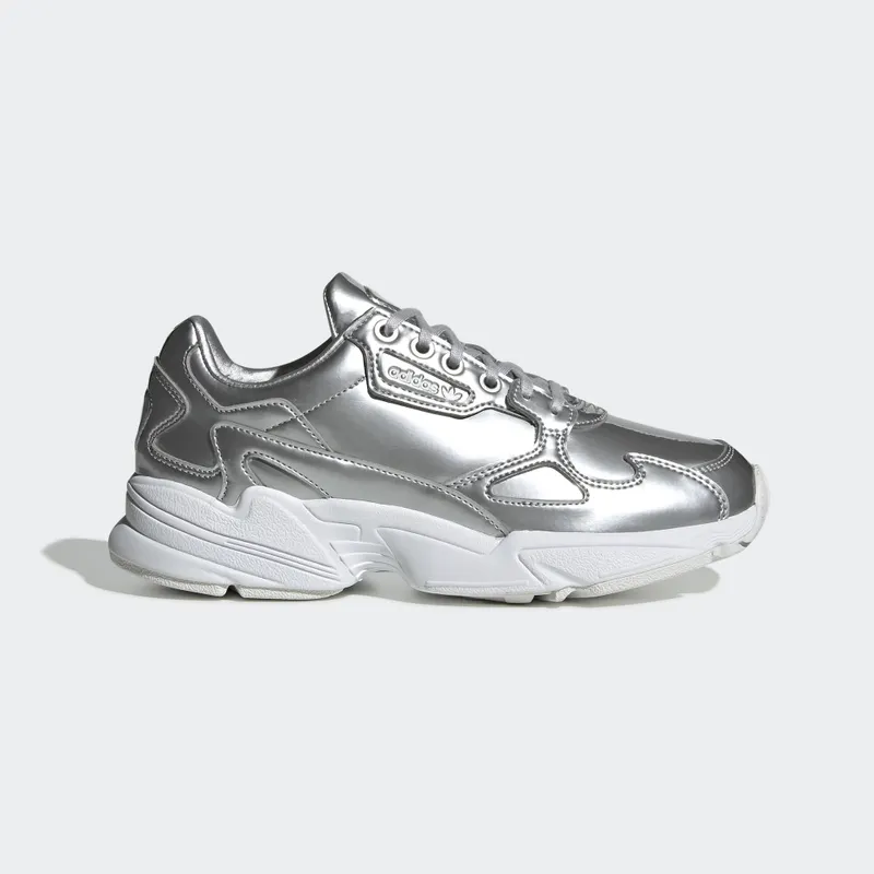 adidas Falcon Silver Metallic (W) Silver Metallic/Silver Metallic/Crystal White (FV4317)