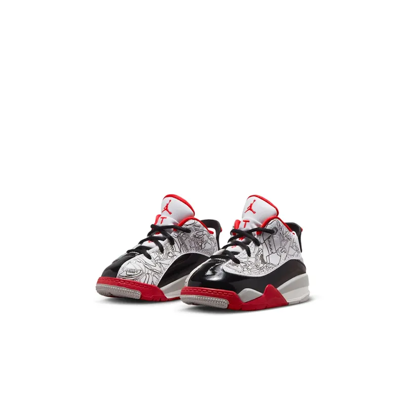 Jordan Dub Zero White Black Neutral Grey True Red (DV1358-160)