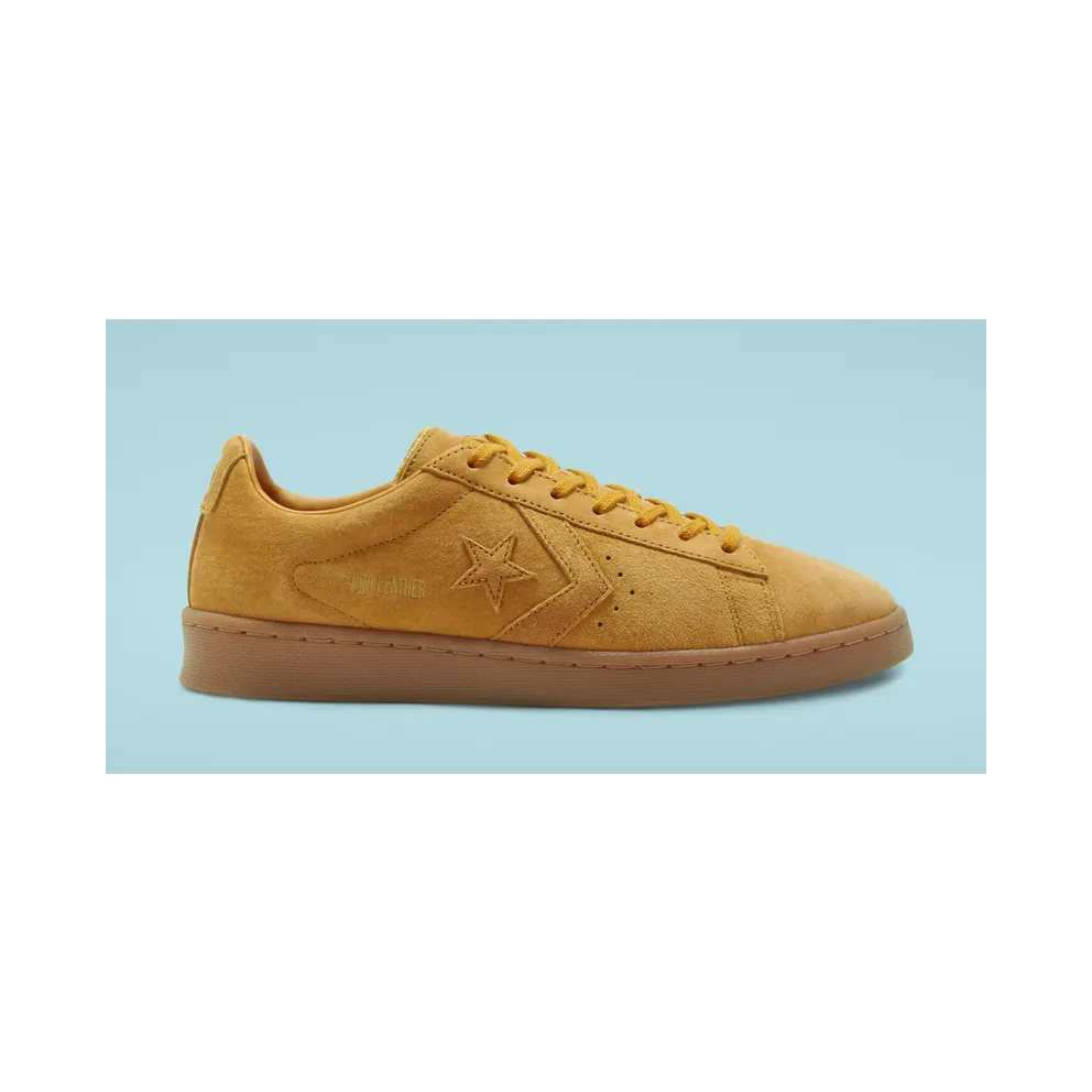 Converse Final Club Pro Leather Low Top Yellow Yellow (168599C)