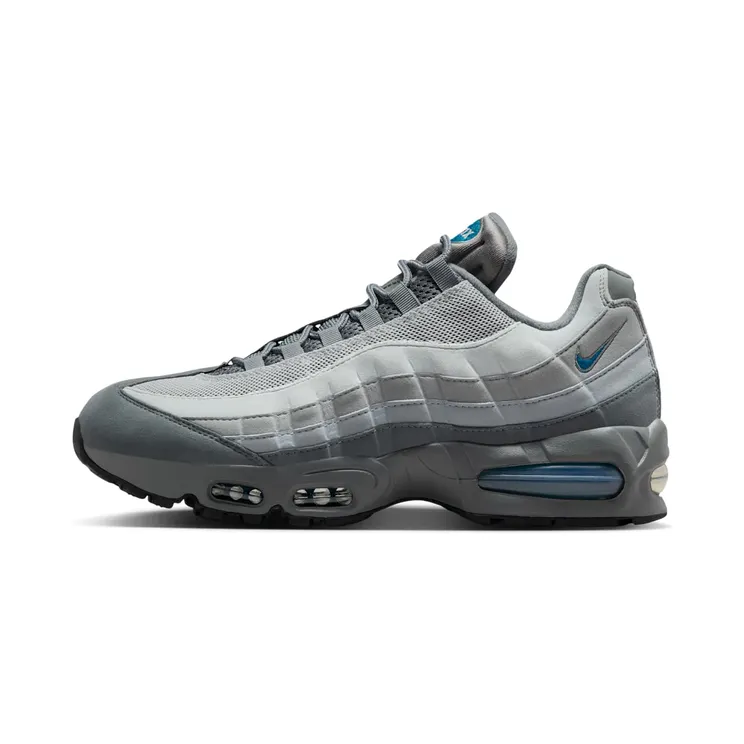 Nike Air Max 95 OG Big Bubble “Smoke Grey / Wolf Grey / Light Smoke Grey / Green Abyss” (IH4457-003)