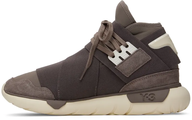 Adidas Y-3 Qasa High Brown / Brown / Cream White (HQ3735)