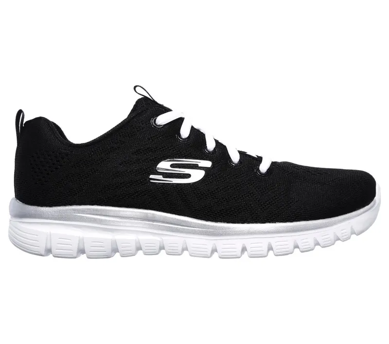 Skechers Graceful – Get Connected Sneaker Black/White