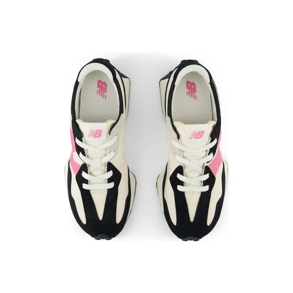 New Balance 327 Black Real Pink (GS327VL)