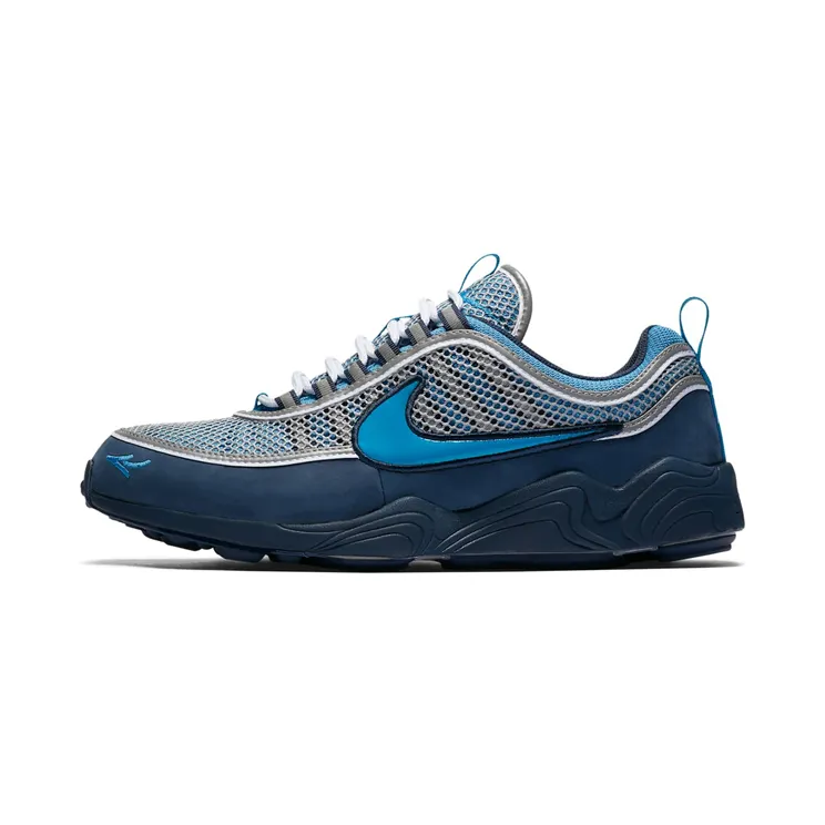 Nike Air Zoom Spiridon 16 Stash “Harbour Blue / Midnight Navy / True White / Heritage Cyan” (AH7973-400)
