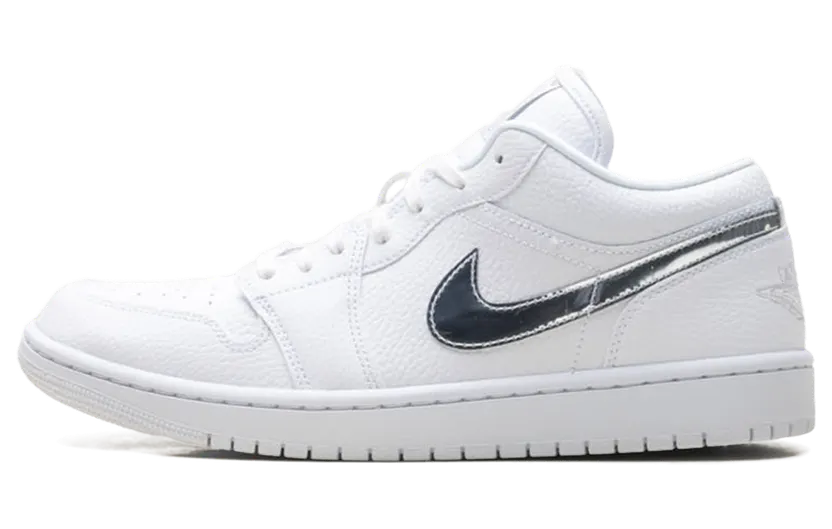 Air Jordan 1 Low SE “White Metallic Silver'” (IQ9381-100)