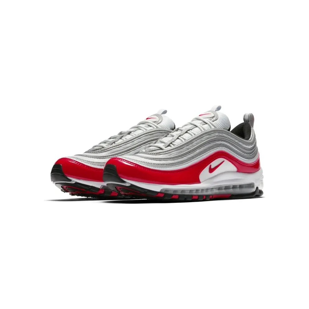 Nike Air Max 97 Pure Platinum University Red Pure Platinum/University Red-Black-White (921826-009)