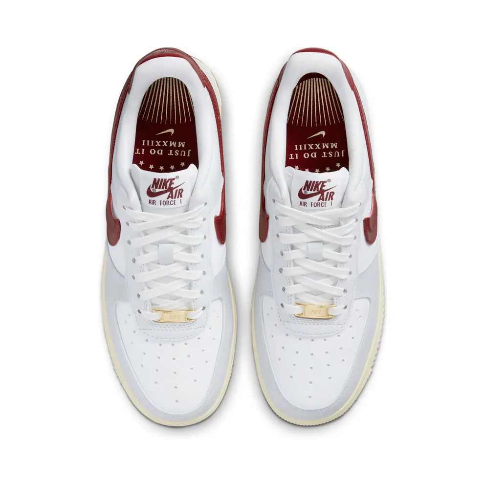 Nike Air Force 1 Low ’07 SE Just Do It Photon Dust Team Red (DV7584-001)