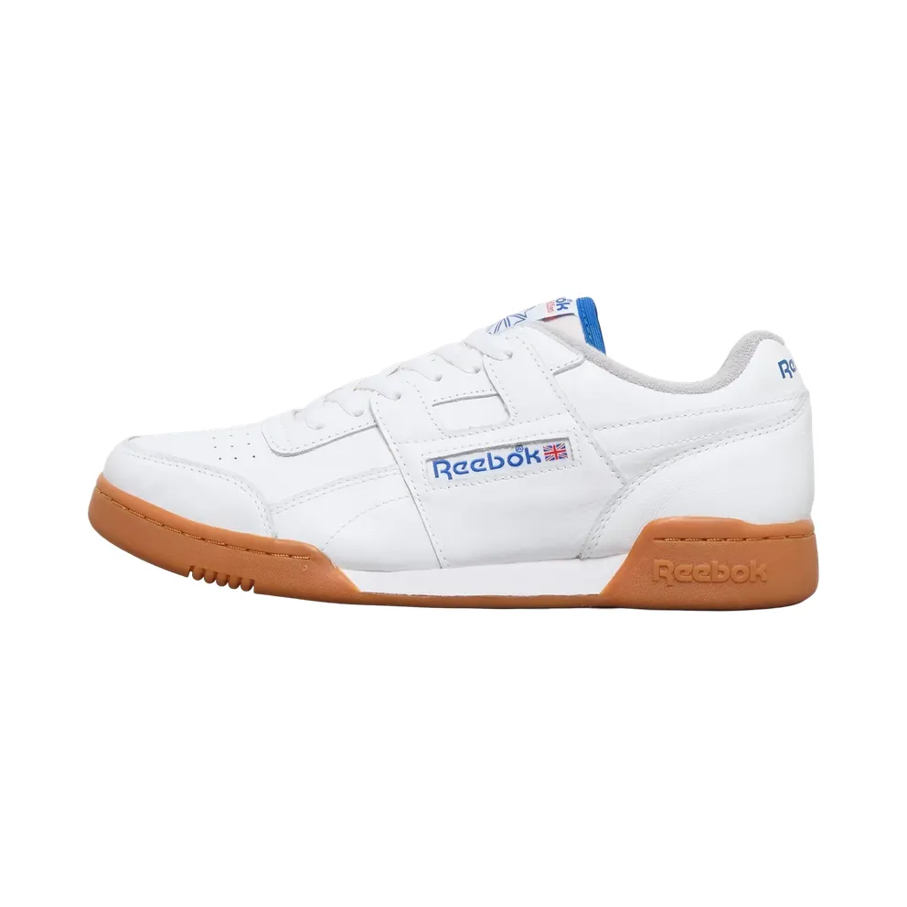 Reebok Workout Plus “White / Vector Blue / Gum” (100240-461)