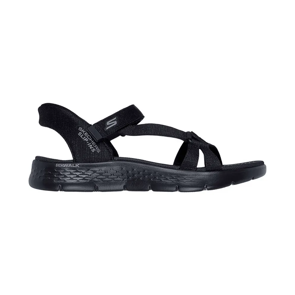 Skechers GO WALK FLEX SANDAL – ILLUMINATE Women, Black (141481BBK)