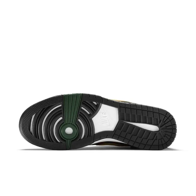 Nike Dunk CMFT Tiger Camo Black/Hyper Red-Gorge Green-Flat Gold (716714-002)