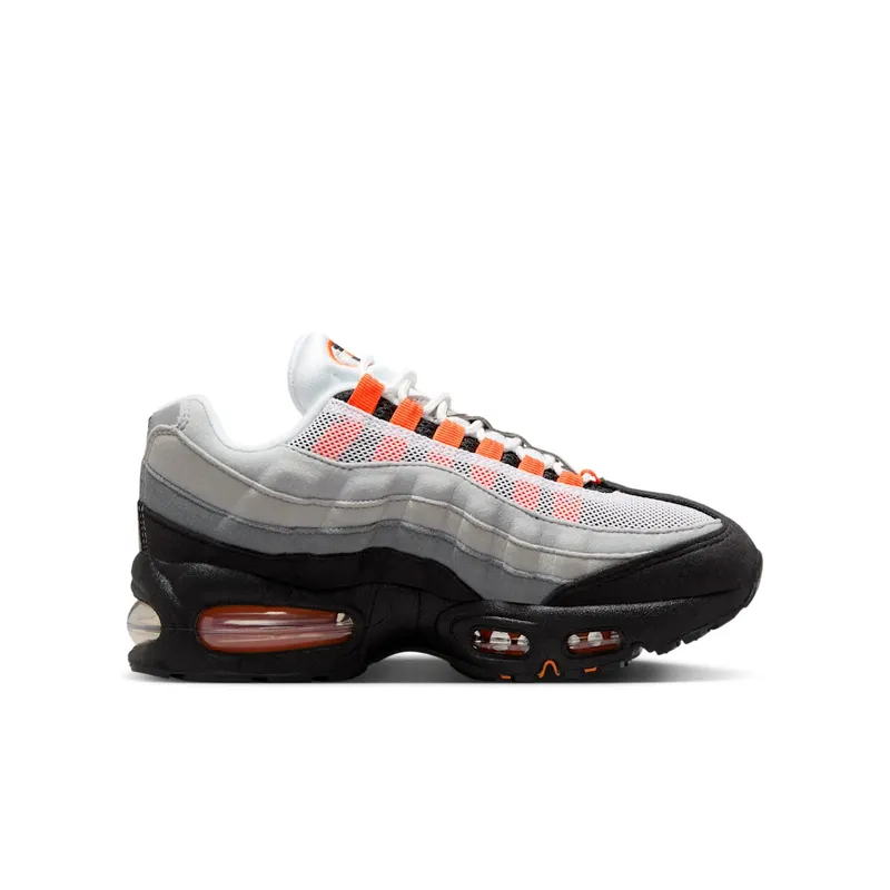 Nike Air Max 95 Big Bubble Black Cool Grey White Bright Mandarin (HF7054-006)