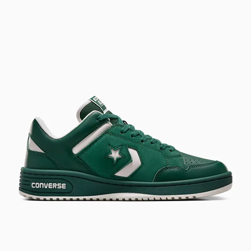 Converse Weapon Leather Green Envy/Egret/Egret (A11104C)