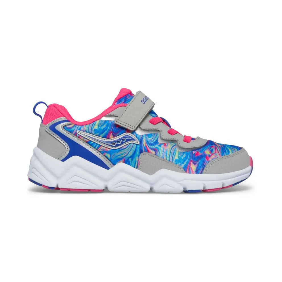 Saucony Flash 3.0 AC PS “Grey / Pink / Blue” (SK167805)