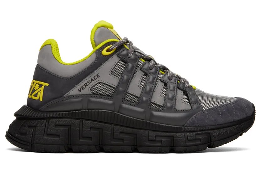 Versace Gray Trigreca Sneakers (DSU8094 1A04984)