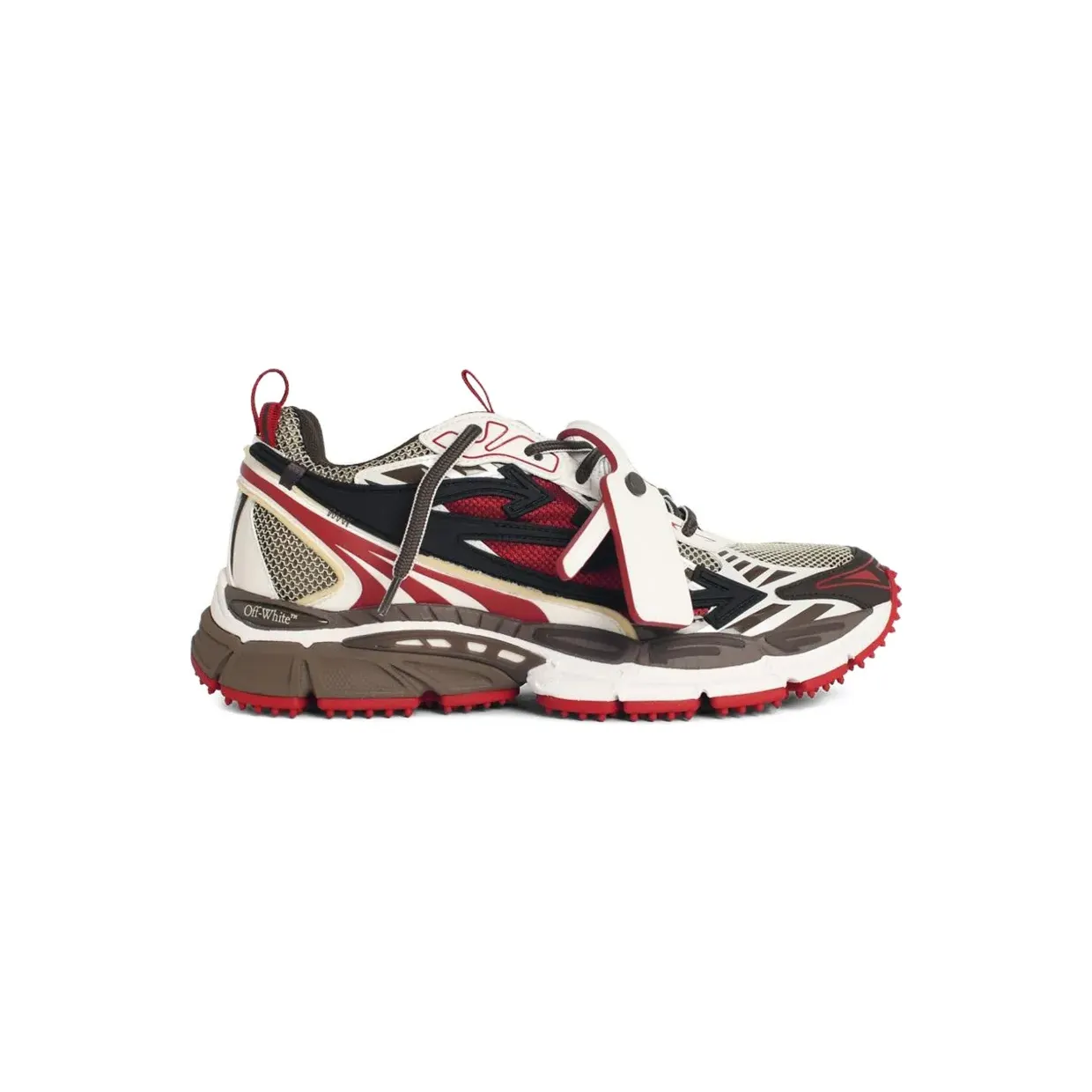 Off-White aus Wildleder “Red” (M295S6F002)