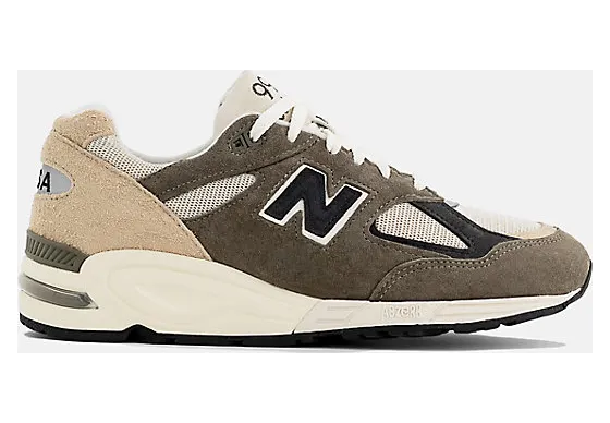 New Balance 990v2 MiUSA Grey Tan (M990GB2)