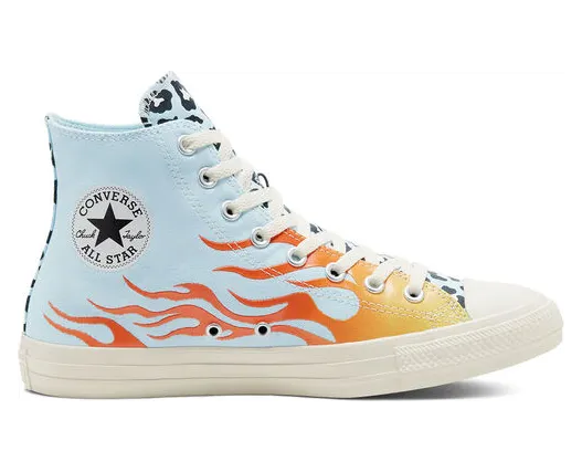 Converse Twisted Archive Prints Chuck Taylor All Star High Top Black Black (167927C)