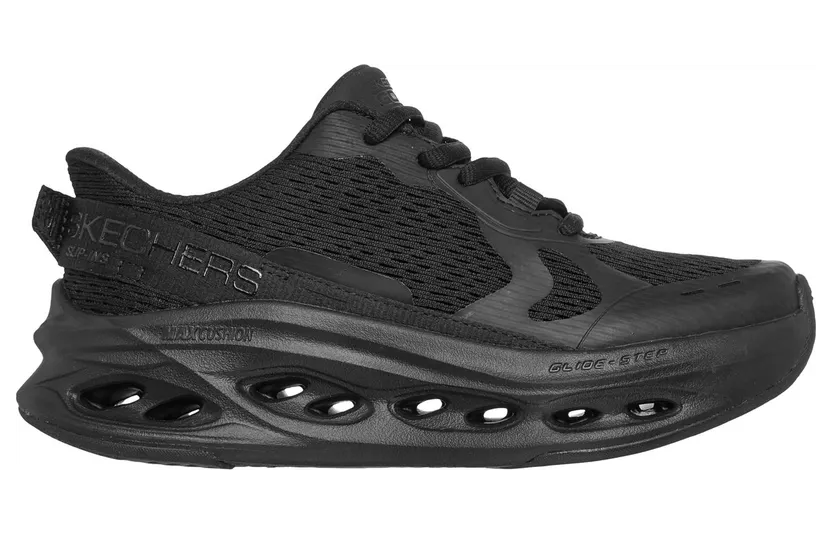 Skechers Slip-ins: Max Cushioning Glide-Step “Advert Black” (404207LBBK)