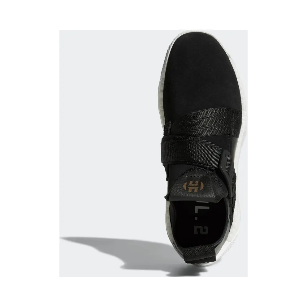 adidas Harden Vol. 2 LS Buckle Black White Core Black/Footwear White/Gold Metallic (AC7435)