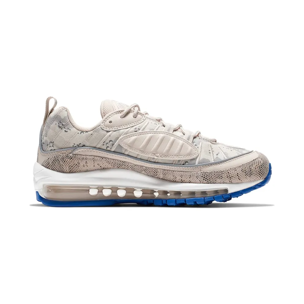 Nike Air Max 98 Snakeskin Camo (W) Light Orewood Brown/Blue (CI2672-100)