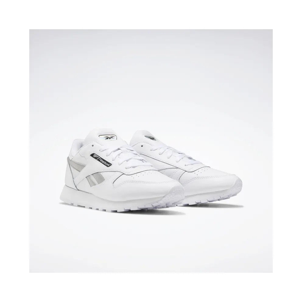 Reebok Classic Leather White / Silver Metallic / White (EF3267)