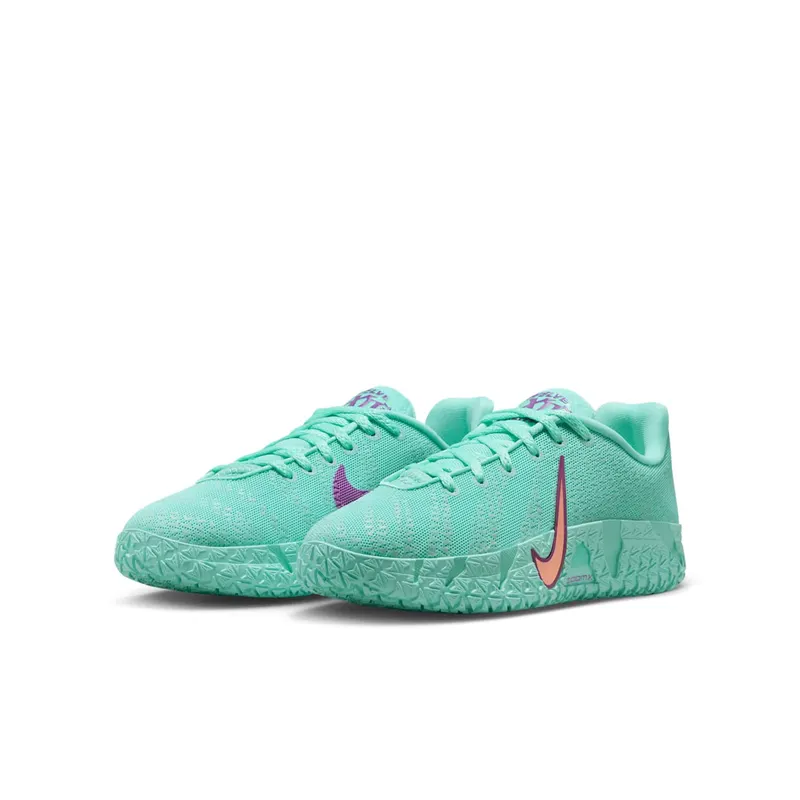 Nike Ja Morant Nike Ja 3 Bleached Turquoise / Safety Orange / Vivid Purple (IR2159-300)