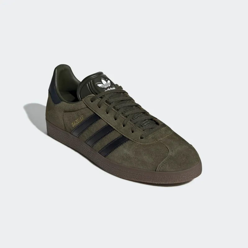 adidas Gazelle Night Cargo / Core Black / Gum5 (EE8947)