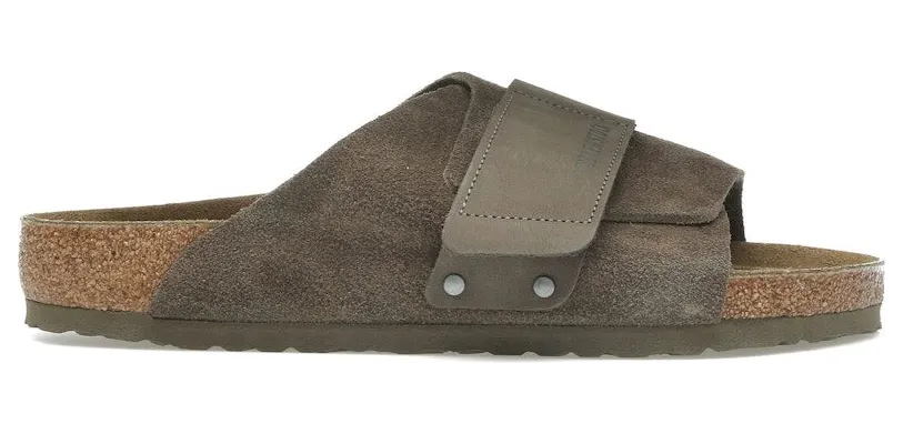 Birkenstock Kyoto Nubuck-Suede Concrete Gray (1029137)