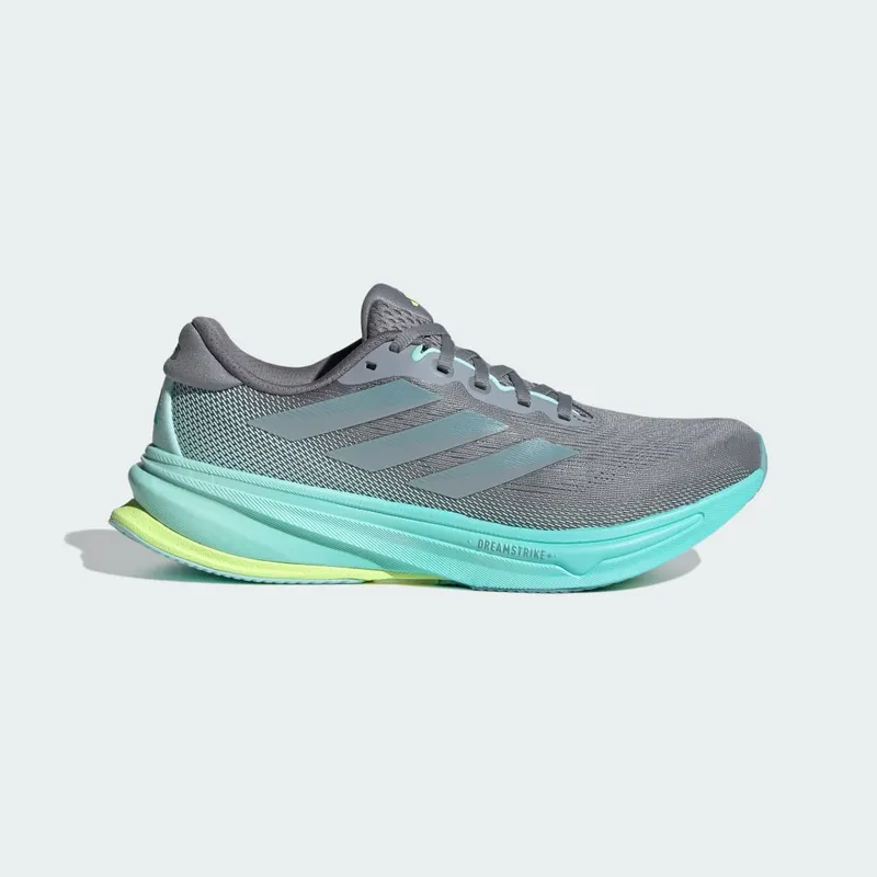 Adidas Supernova Rise 2 Running Shoes Grey / Magic Grey Met / Flash Aqua (JQ7691)