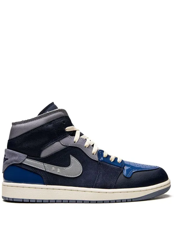 Jordan Air Jordan 1 Mid SE Craft Obsidian sneakers – Blue (DR8868)