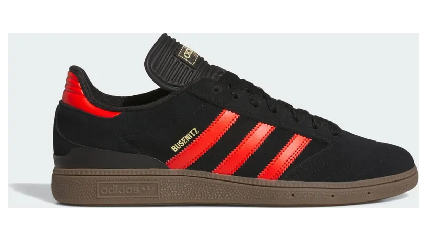 Adidas Busenitz Pro Core Black / Bold Orange / Gum (JH8134)
