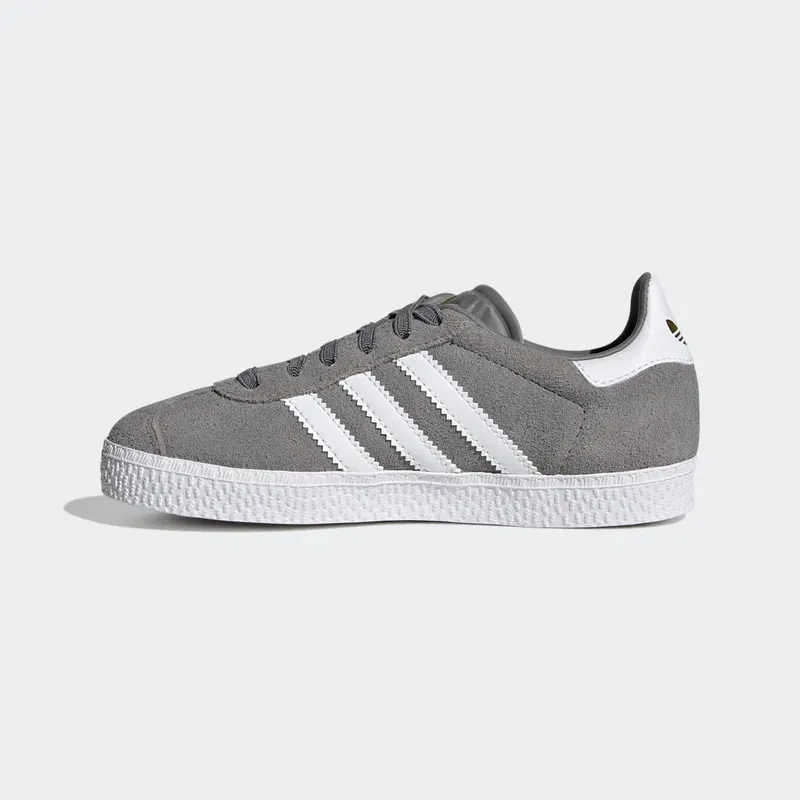 Adidas Gazelle Grey Three / Cloud White / Gold Metallic (HP5377)