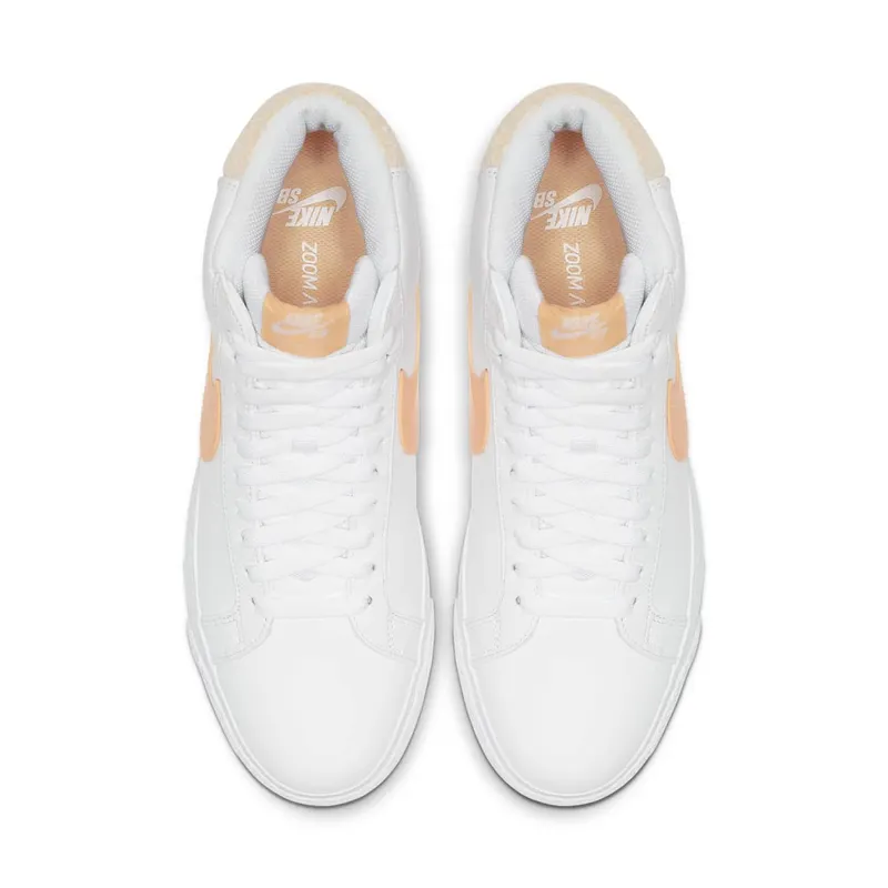 Nike SB Zoom Blazer Mid White Celestial Gold White/Celestial Gold (CJ6983-102)