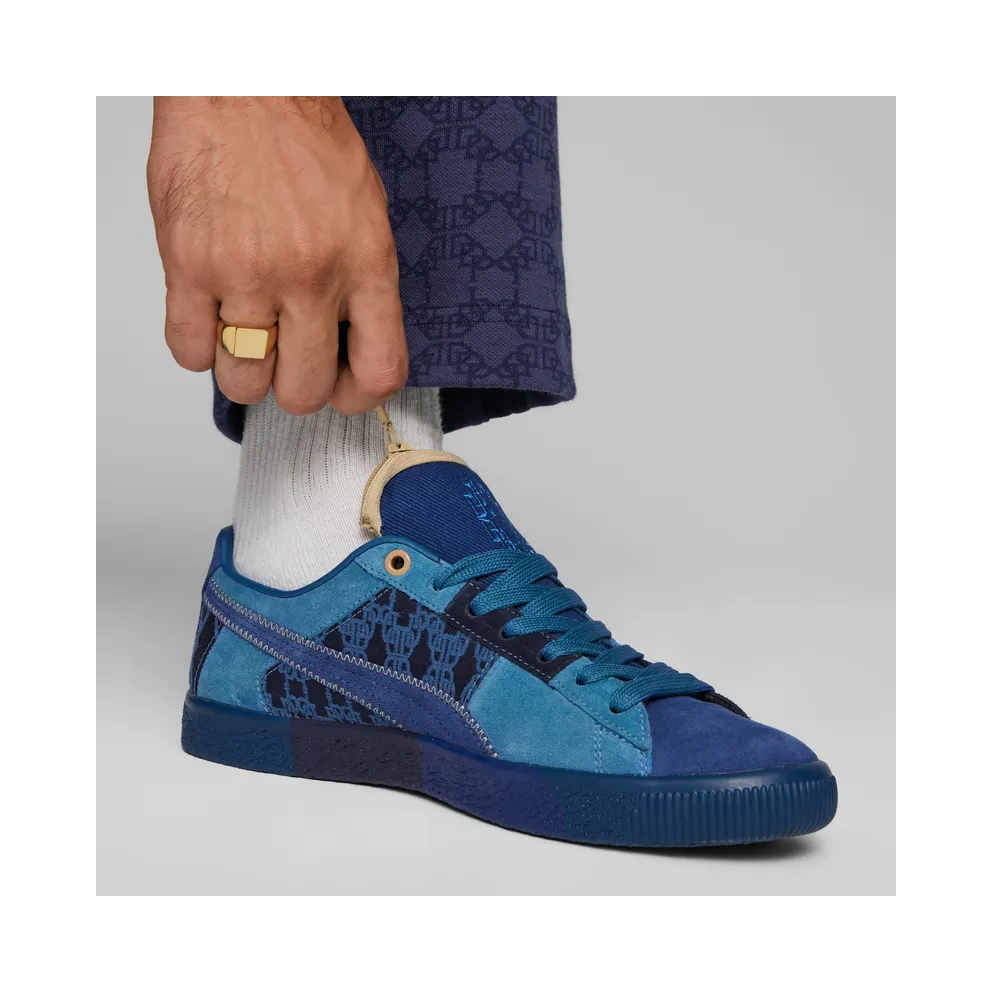 Puma x DAPPER DAN Clyde Pre-Game Runway Blue (392082-01)