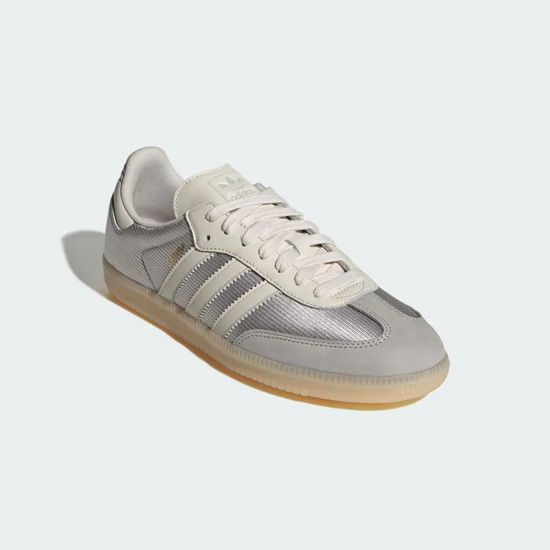 Adidas Samba OG “Grey Two / Chalk White / Sand Strata” (IH6818)