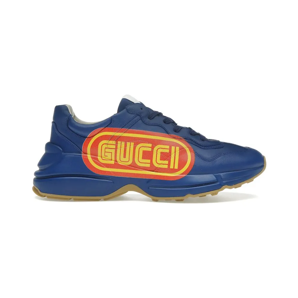 Gucci Rhyton Print Sneaker Blue (523609 DRW00 4325)